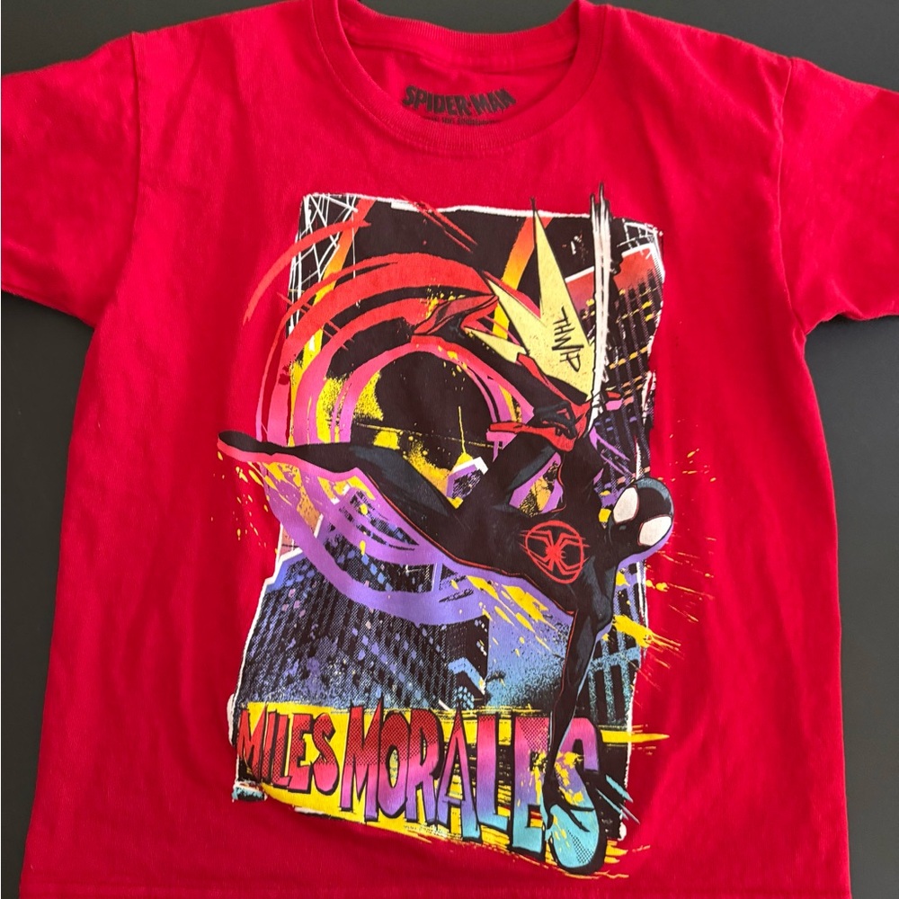 Spiderman Red Graphic Tee